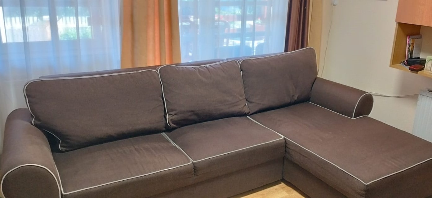 Kanapé tisztítás és száradás után